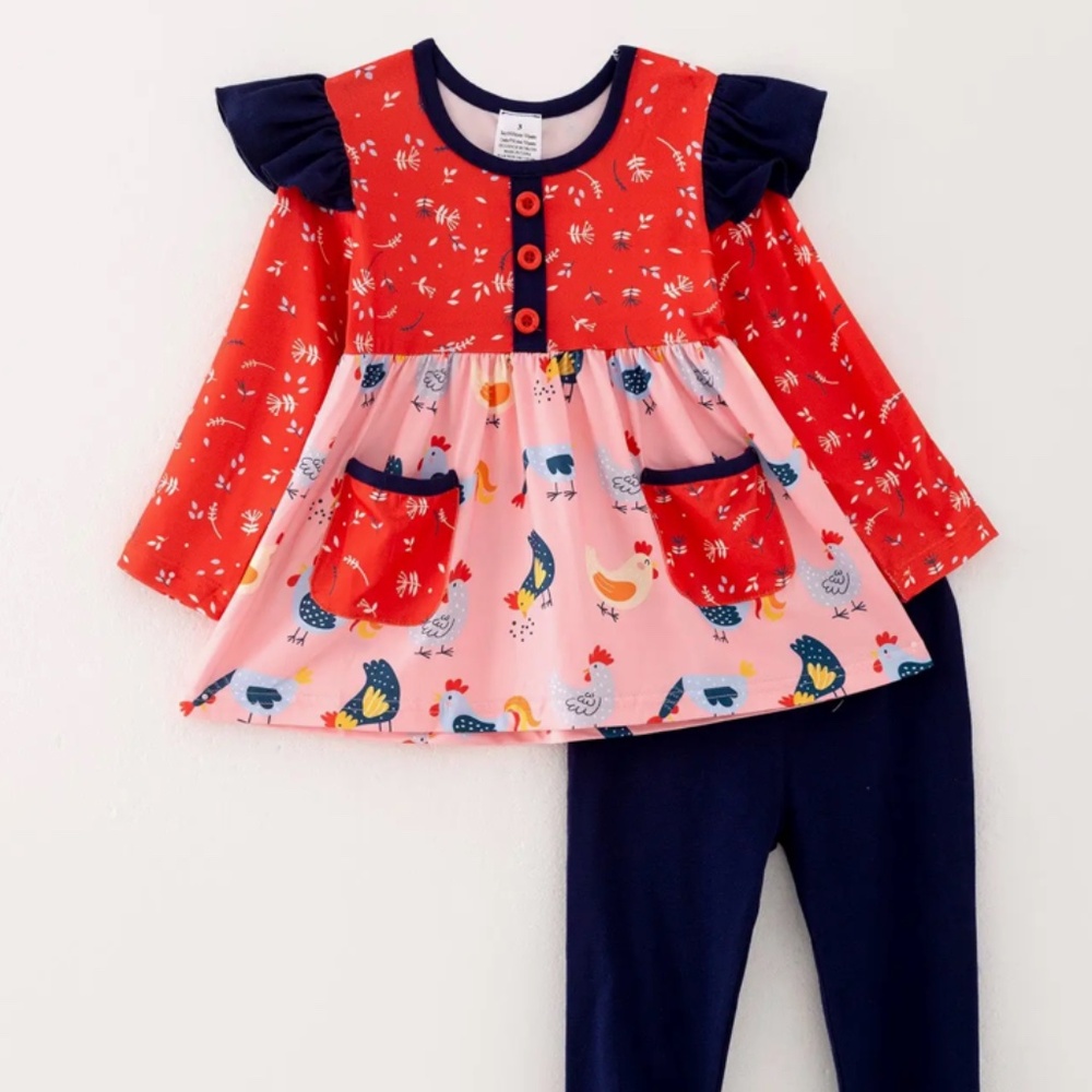 Brand New Boutique Outfit sizes 3 4 5 6